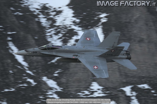 2008-10-09 Axalp Shooting Range 0083 McDonnell Douglas FA-18C Hornet